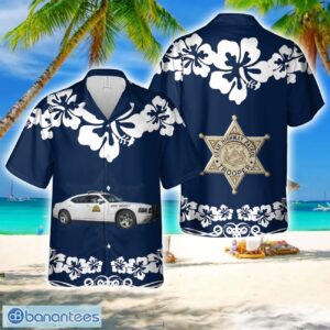 Utah Highway Patrol State Trooper - Dodge Charger Hawaiian Shirt Product Photo 1