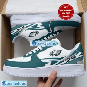 Philadelphia Eagles Personalized Air Force 1 Shoes Gift For Fans Father's Day Gift Product Photo 1