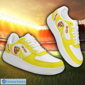 RC Lens Air Force Sneakers Personalized Name Gift Ideas For Fans Product Photo 1