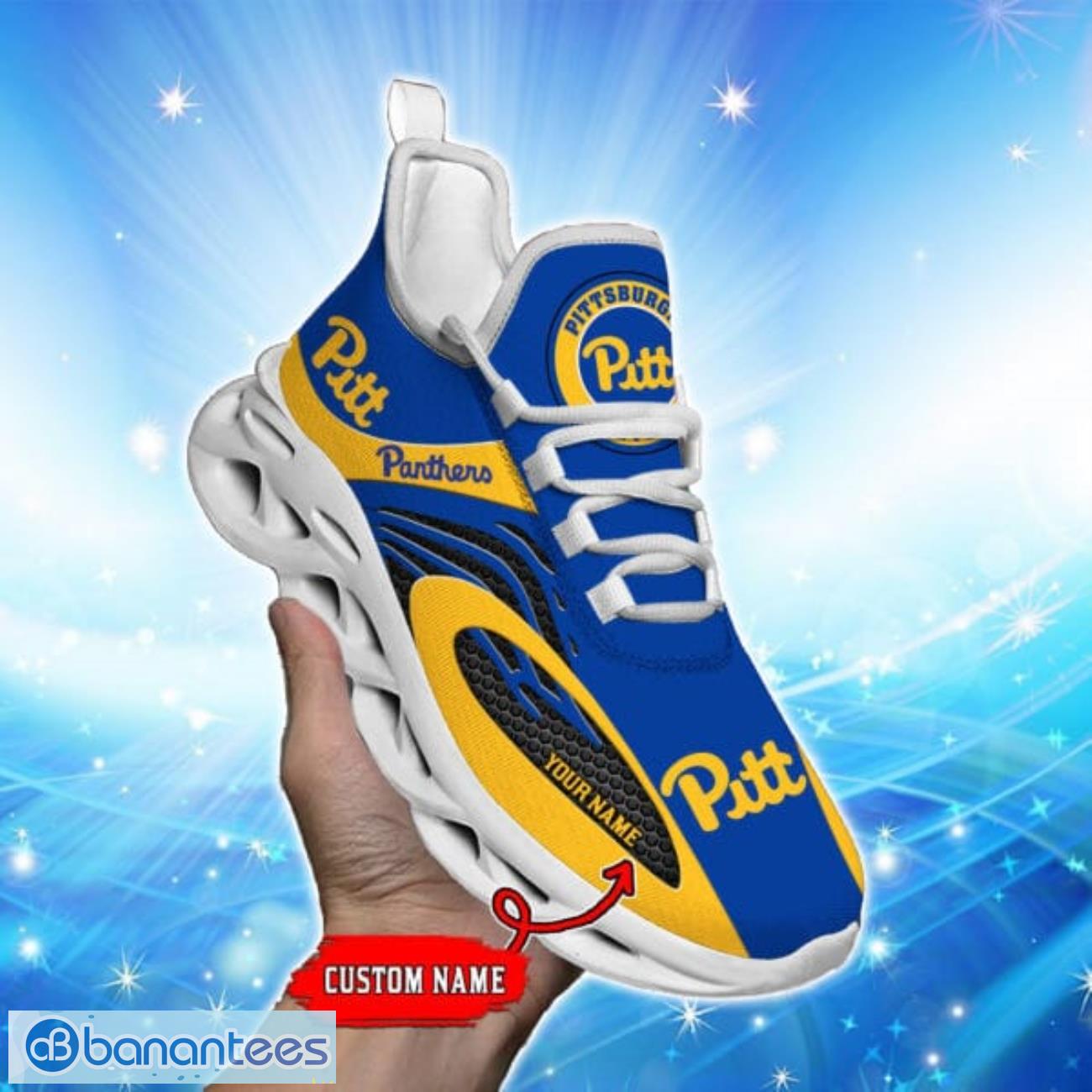pittsburgh panthers max soul shoes trending design for men women running sneakers gift image Pittsburgh Panthers Max Soul Shoes Trending Design For Men Women Running Sneakers Gift Product Photo 1