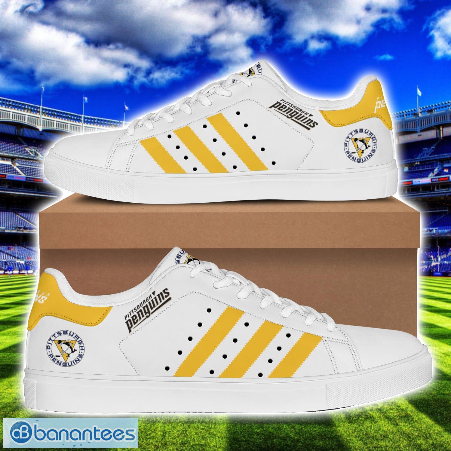 pittsburgh penguins low top skate shoes for men and women trending shoes image Pittsburgh Penguins Low Top Skate Shoes For Men And Women Trending Shoes Product Photo 1