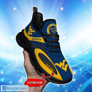 West Virginia Mountaineers Max Soul Shoes Trending Design For Men Women Running Sneakers Gift Product Photo 4