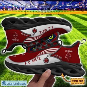 FC Metz Max Soul Shoes Personalized Name Sneakers For Fans Product Photo 2