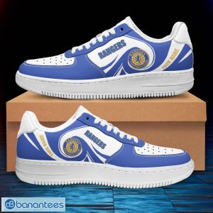 Rangers SP New Air Force Sneakers Personalized Name Gift Ideas For Fans Product Photo 2