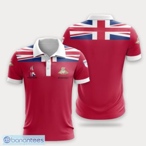 Doncaster Rovers Flag Pattern And Sport Team Logo 3D Polo Shirt Custom Name For Fans Product Photo 1