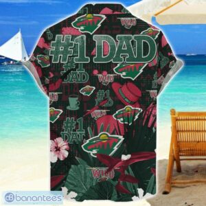 Minnesota Wild Hawaiian Shirt Father’s Day Gift For Dad Grandpa NHL Team Product Photo 2