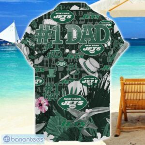 New York Jets Hawaiian Shirt Father’s Day Gift For Dad Grandpa NFL Team Product Photo 2