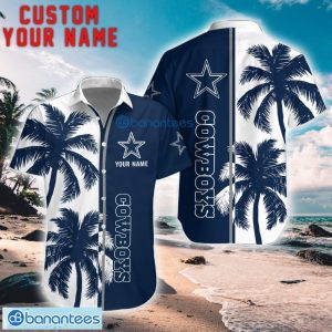 Dallas Cowboys Coconut Pattern Hawaiian Shirt And Shorts Personalized Name Unique Gift For Summer Product Photo 1