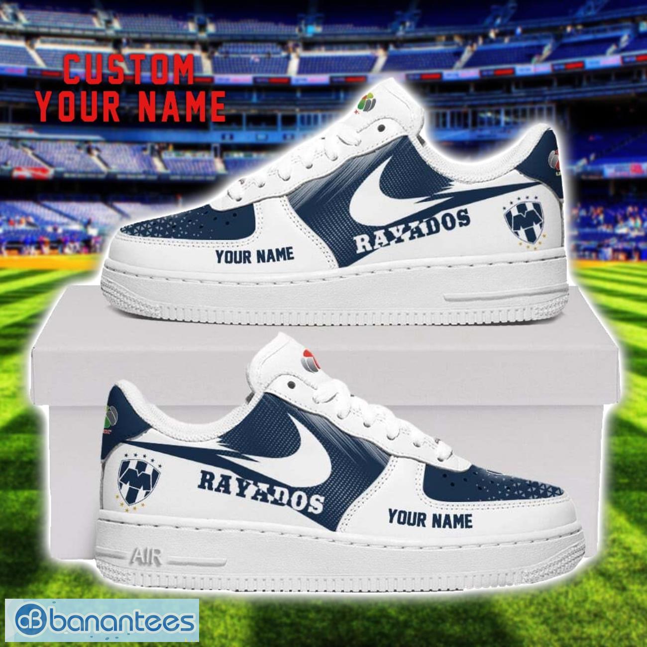 rayados air force shoes sneakers for men women gift custom name image Rayados Air Force Shoes Sneakers For Men Women Gift Custom Name Product Photo 1