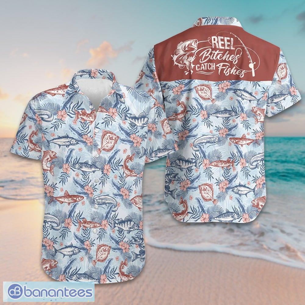 reel bitches catch fishes hawaiian shirt beach button up shirts for men fishing lovers gifts image Reel Bitches Catch Fishes Hawaiian Shirt Beach Button Up Shirts For Men Fishing Lovers Gifts - Reel Bitches Catch Fishes Hawaiian Shirt Beach Button Up Shirts For Men Fishing Lovers Gifts
