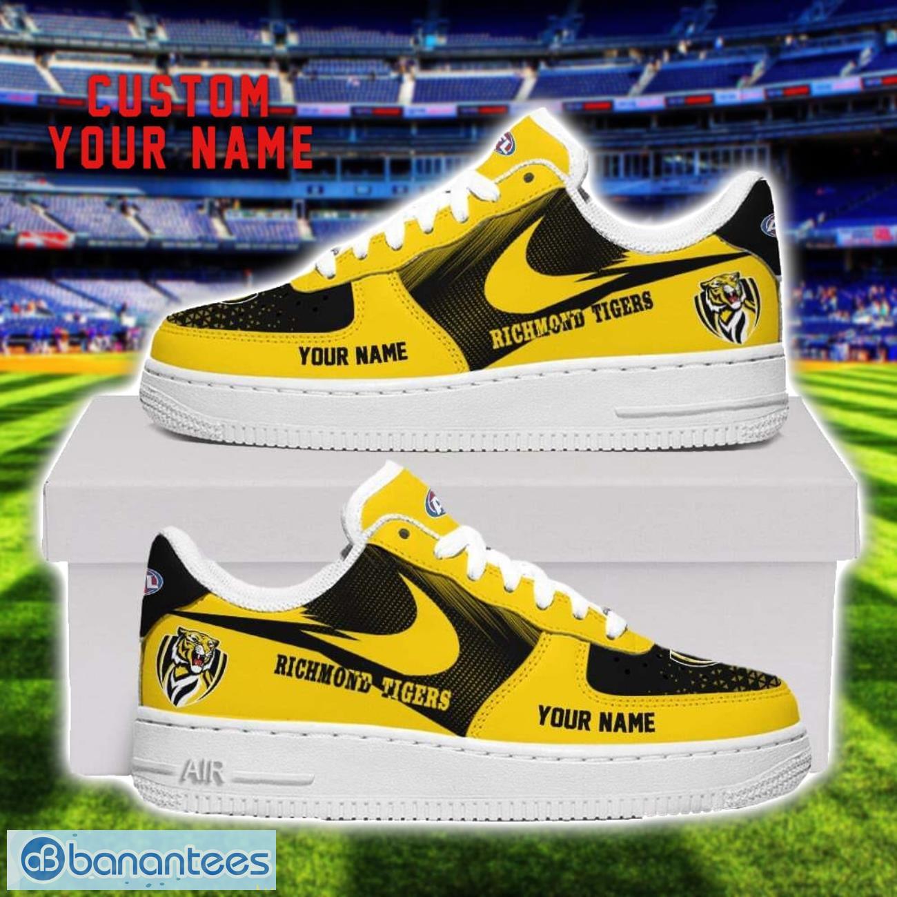 richmond tigers air force shoes sneakers for men women gift custom name image Richmond Tigers Air Force Shoes Sneakers For Men Women Gift Custom Name Product Photo 1