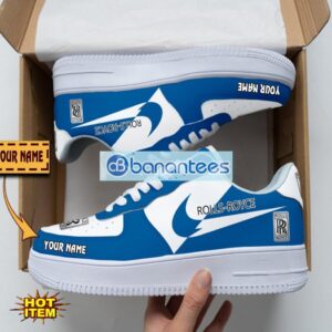 Rolls Royce Air Force Shoes Custom Name Gift For Fans AF1 Sneakers Product Photo 1