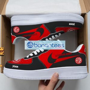 Rot-Weiss Essen e.V Air Force Shoes Custom Name Gift For Fans AF1 Sneakers Product Photo 1