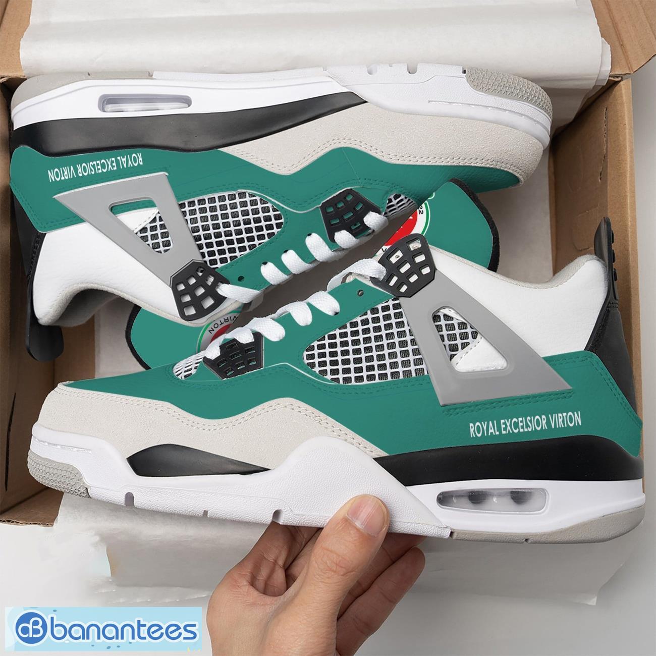 royal excelsior virton air jordan 4 shoes men and women sneakers gift image Royal Excelsior Virton Air Jordan 4 Shoes Men And Women Sneakers Gift Product Photo 1