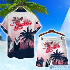 New York Yankees MLB Summer Tropical Coconut Hawaiian Shirt And Shorts beach Lover Gift Product Photo 2