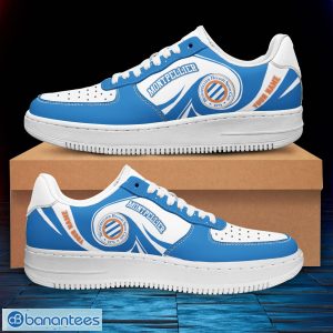 Montpellier HSC Air Force Sneakers Personalized Name Gift Ideas For Fans Product Photo 2