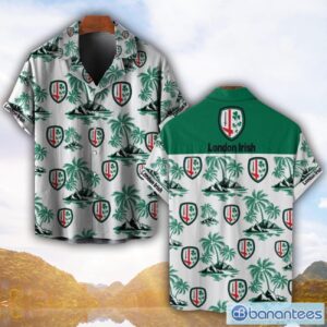 London Irish 3D Hawaiian Shirt And Shorts For Fans Aloha Beach Shirt Product Photo 1
