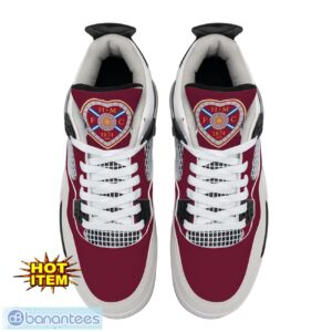 Heart of Midlothian F.C. Air Jordan 4 Shoes Men And Women Sneakers Gift Product Photo 3