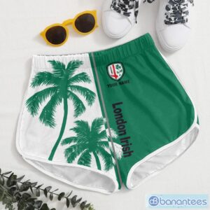 London Irish 3D Hawaiian Shirt And Shorts For Men And Women Beach Gift Cconut Pattern Custom Name Product Photo 3