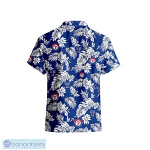 Texas Rangers Tropical Leaf 3D Printed Hawaiian Shirt Beach Team Gift Product Photo 3