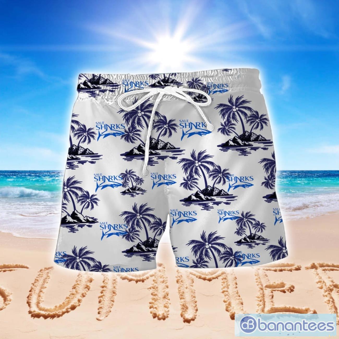 sale sharks 3d hawaiian shirt and shorts for fans aloha beach shirt 1 image Sale Sharks 3D Hawaiian Shirt And Shorts For Fans Aloha Beach Shirt Product Photo 2