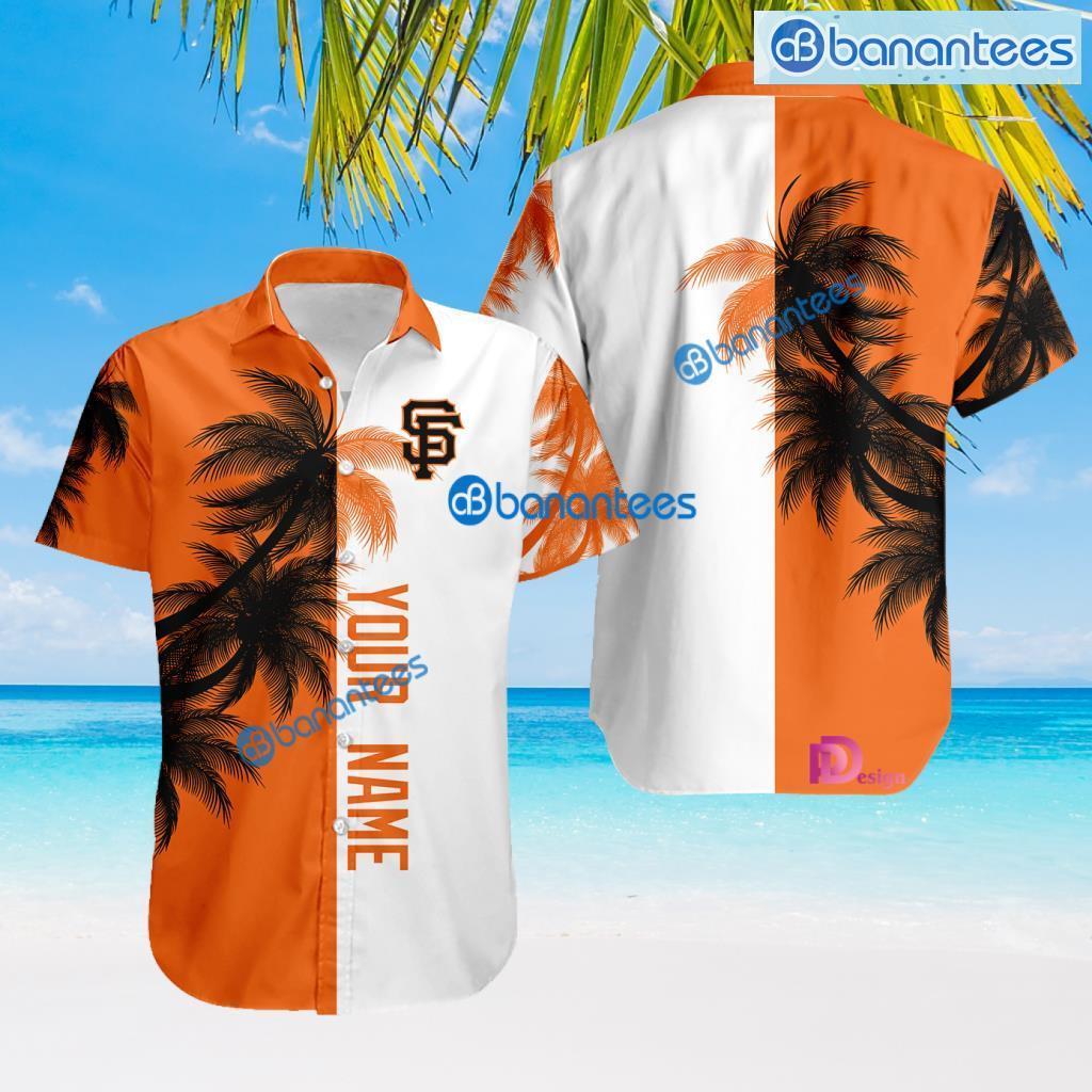 San Francisco Giants MLB Baseball Team Pattern Coconuts Tree Tropical Hawaiian Shirt Hot Gift For Fans Product Photo 1