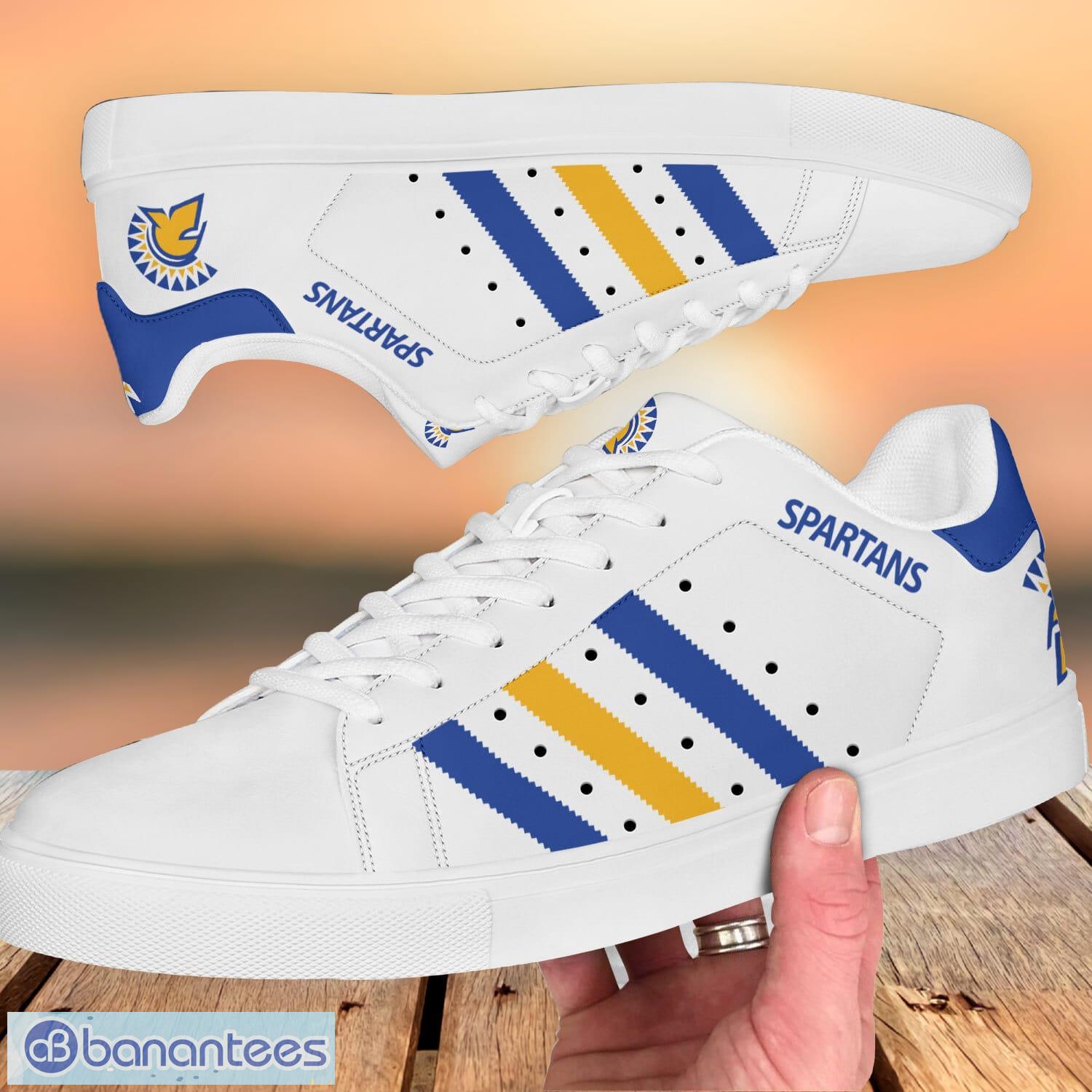 san jose state spartans football low top skate shoes fans gift men women shoes 1 image San Jose State Spartans Football Low Top Skate Shoes Fans Gift Men Women Shoes Product Photo 2