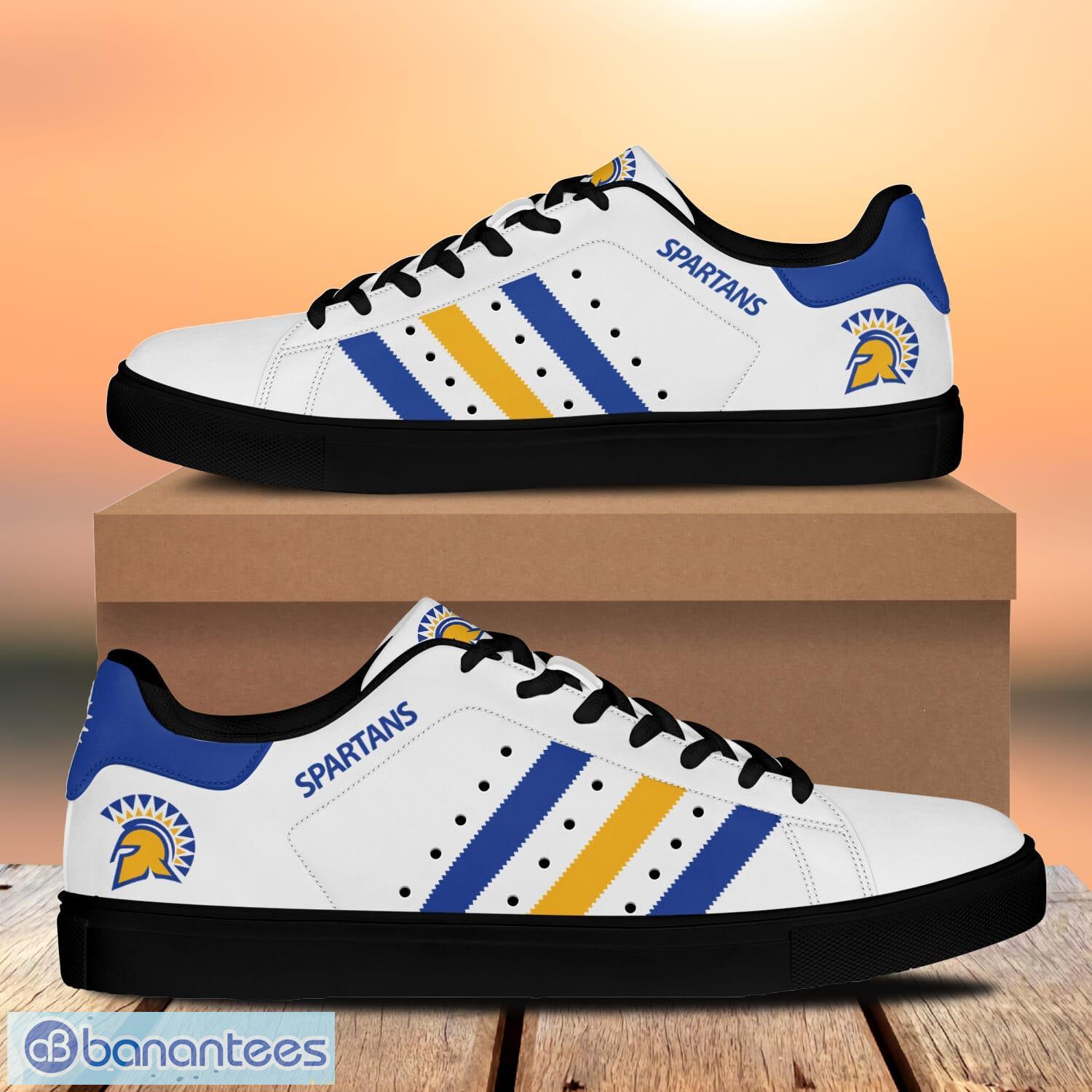 San Jose State Spartans Football Low Top Skate Shoes Fans Gift Men Women Shoes San Jose State Spartans Football Low Top Skate Shoes Fans Gift Men Women Shoes Product Photo 3