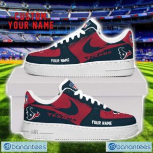 Houston Texans Custom Name Air Force Shoes Sneakers For Men Women Gift Product Photo 1