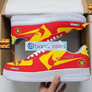 SCL Tigers Air Force Shoes Custom Name Gift For Fans AF1 Sneakers Product Photo 1