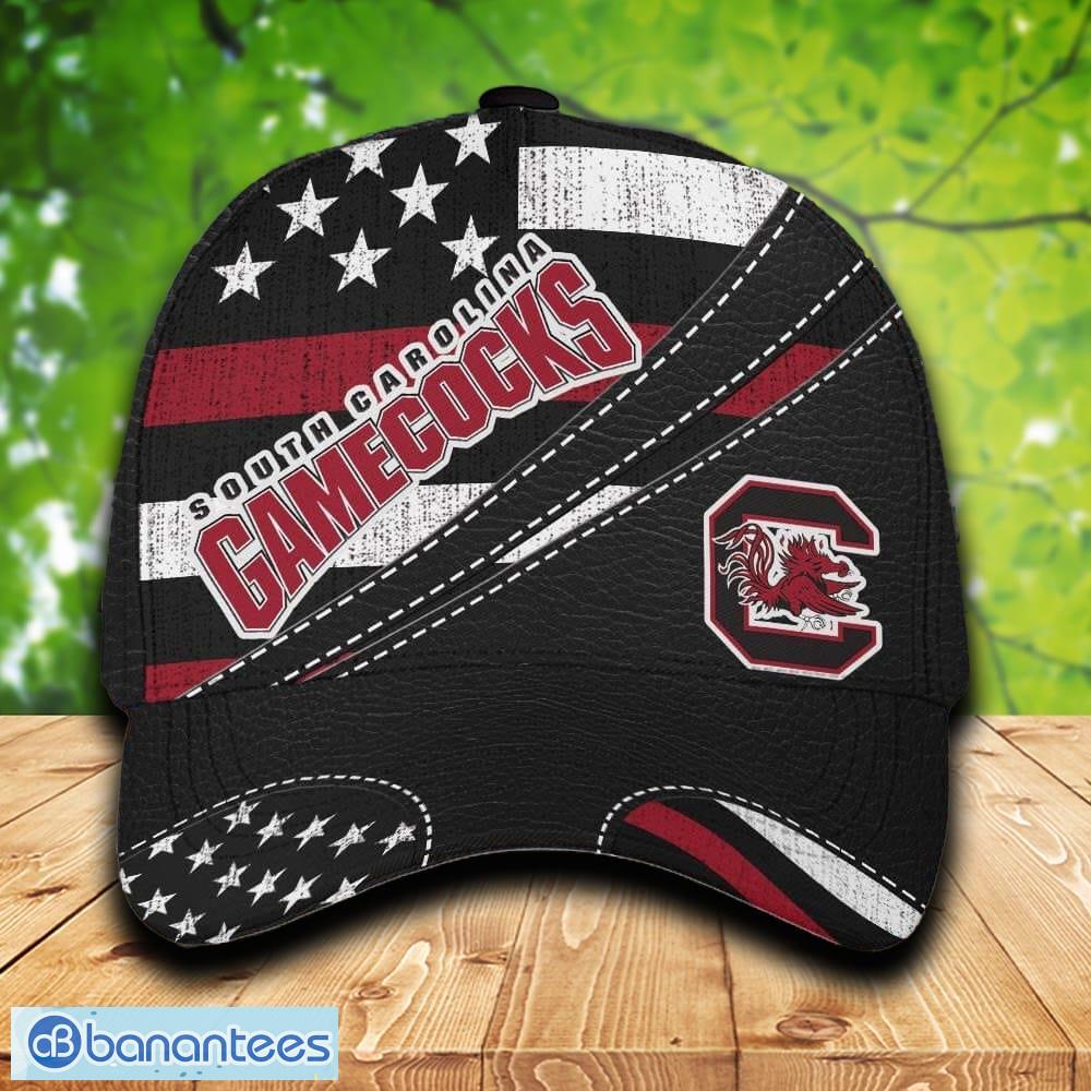 south carolina gamecocks 3d hat and cap all over print pattern flag for men women fans image South Carolina Gamecocks 3D Hat And Cap All Over Print Pattern Flag For Men Women Fans - South Carolina Gamecocks 3D Hat Cap Flag Print For Fans_1