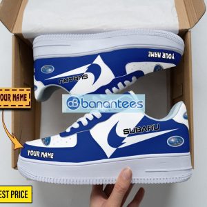 Subaru Air Force Shoes Custom Name Gift For Fans AF1 Sneakers Product Photo 1
