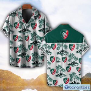 Leicester Tigers 3D Hawaiian Shirt And Shorts For Fans Aloha Beach Shirt Product Photo 1