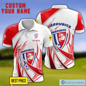 FK Pardubice Personalized Name 3D Polo Shirt Gift For Sport Golf Lover Product Photo 1