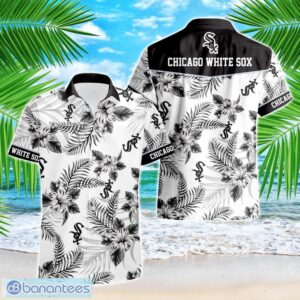 Chicago White Sox Tropical Floral Logo Hawaiian Shirt Product Photo 1