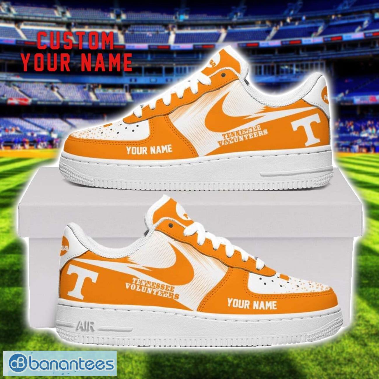 tennessee volunteers air force shoes sneakers for men women gift custom name image Tennessee Volunteers Air Force Shoes Sneakers For Men Women Gift Custom Name Product Photo 1
