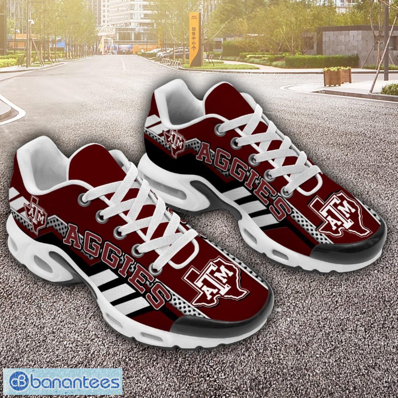 texas aampm aggies tn shoes sports team gift air cushion sports shoes for men women image Texas A&M Aggies TN Shoes Sports Team Gift Air Cushion Sports Shoes For Men Women Product Photo 1