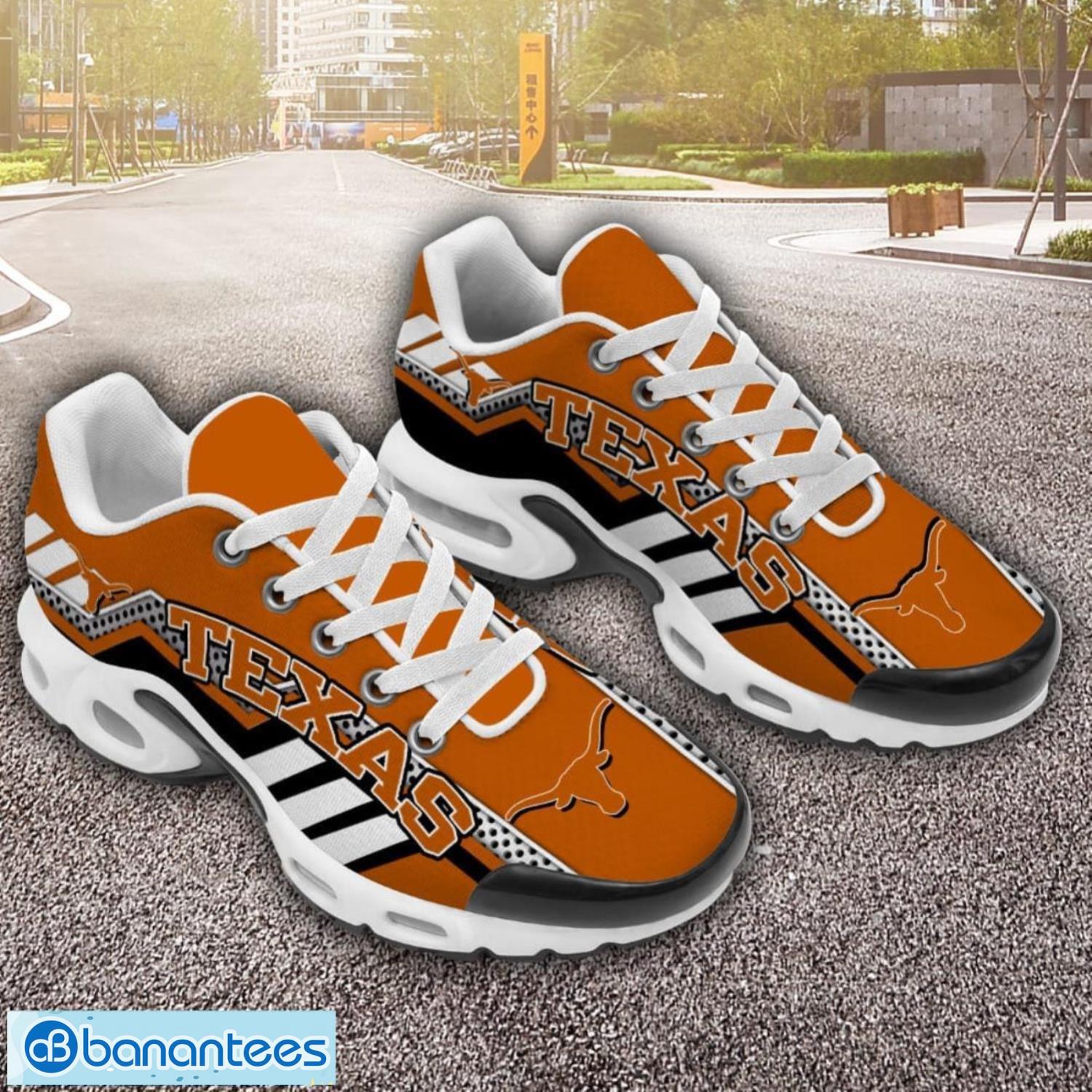 texas longhorns tn shoes sports team gift air cushion sports shoes for men women image Texas Longhorns TN Shoes Sports Team Gift Air Cushion Sports Shoes For Men Women Product Photo 1