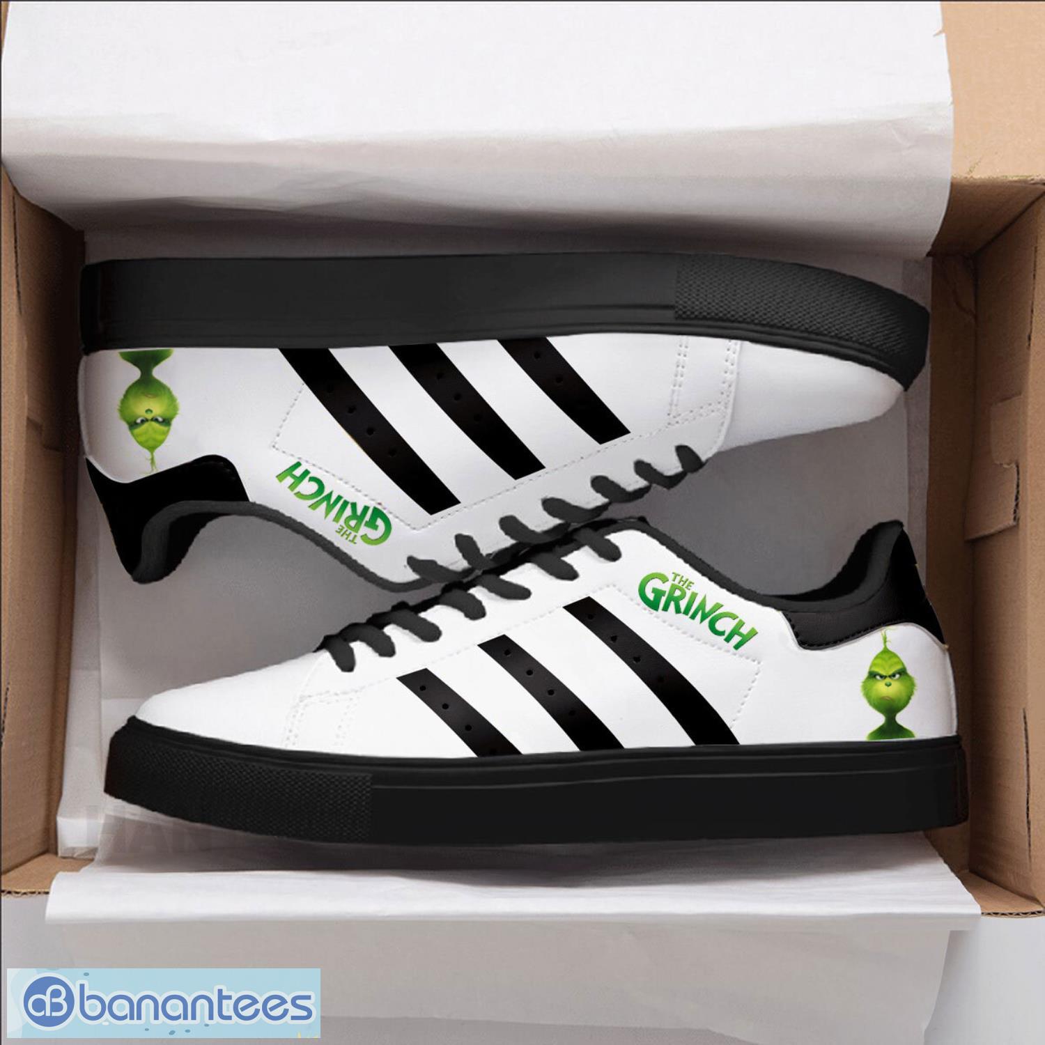 the grinch low top skate shoes fans gift men women shoes 1 image The Grinch Low Top Skate Shoes Fans Gift Men Women Shoes Product Photo 2