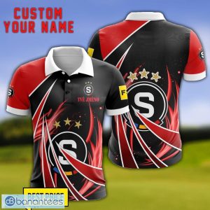 Sparta Prague Personalized Name 3D Polo Shirt Gift For Sport Golf Lover Product Photo 1
