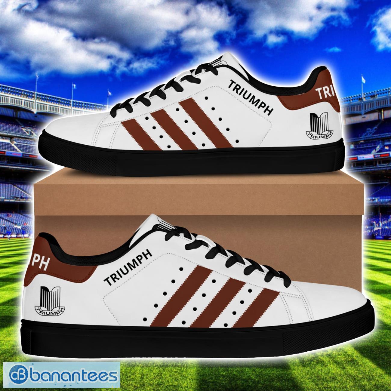 triumph car low top skate shoes stan smith shoes 1 image Triumph Car Low Top Skate Shoes Stan Smith Shoes Product Photo 2