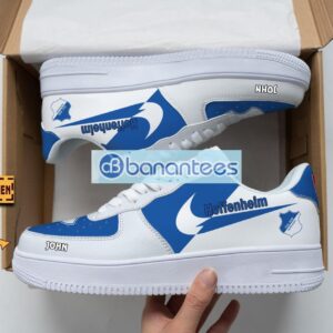 TSG Hoffenheim Air Force Shoes Custom Name Gift For Fans AF1 Sneakers Product Photo 1