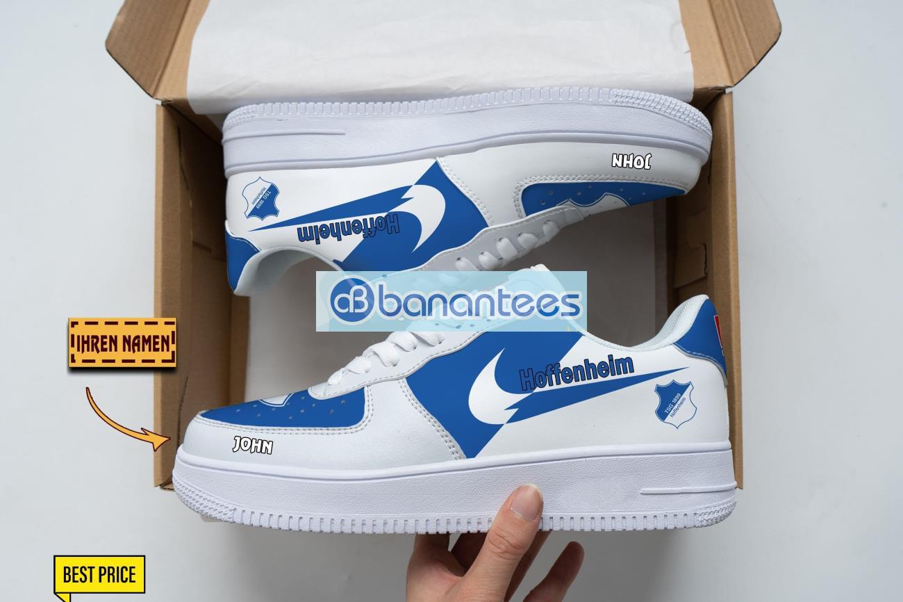 tsg hoffenheim air force shoes custom name gift for fans af1 sneakers image TSG Hoffenheim Air Force Shoes Custom Name Gift For Fans AF1 Sneakers Product Photo 1
