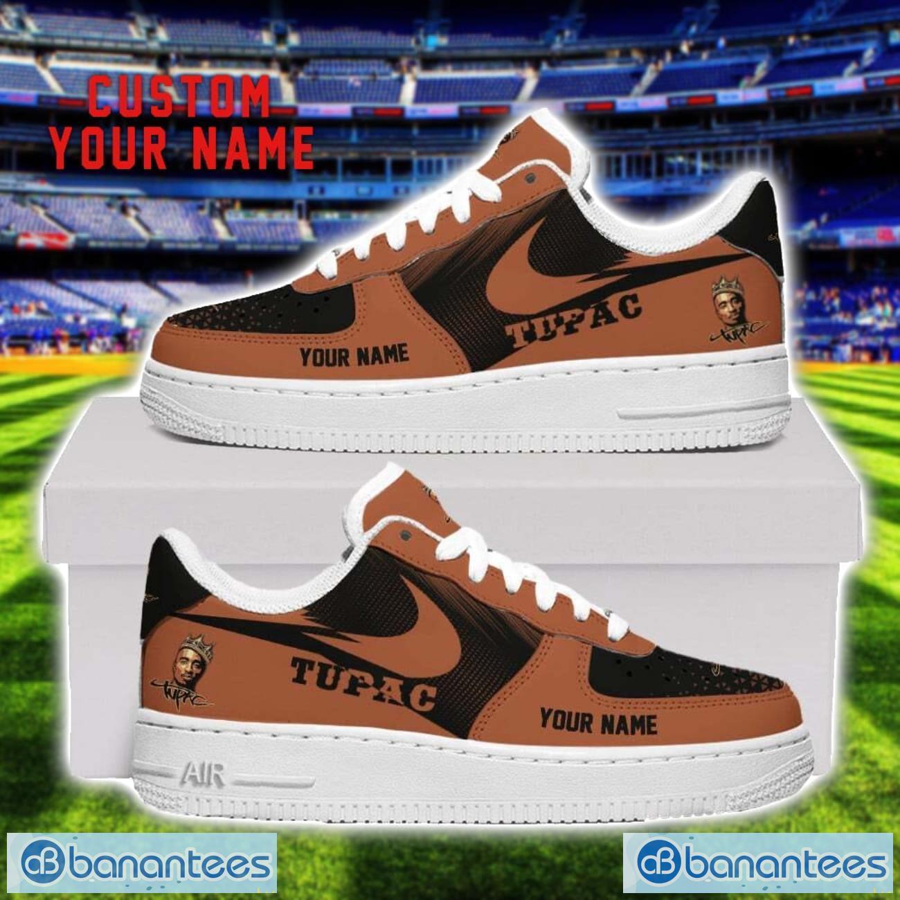 tupac air force shoes sneakers for men women gift custom name image TUpac Air Force Shoes Sneakers For Men Women Gift Custom Name Product Photo 1