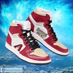 MLB Arizona Diamondbacks Red Custom Classic Air Jordan Hightop Shoes Product Photo 1
