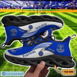 Everton F.C Max Soul Shoes Personalized Name Sneakers For Fans Product Photo 2