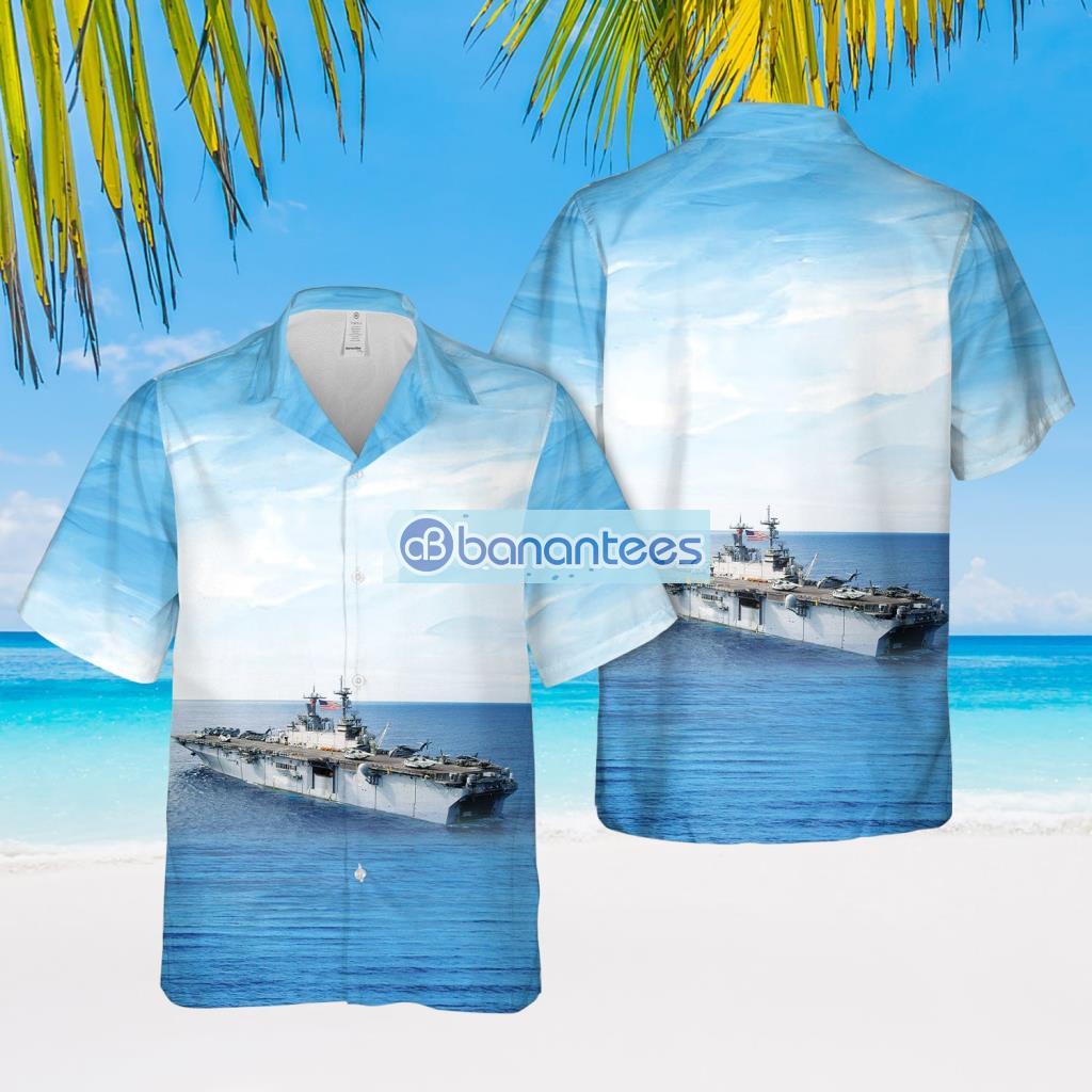 Us Navy Uss Kearsarge (Lhd-3) Tropical Hawaiian Shirt Hip Summer Trends For Men And Women Product Photo 1