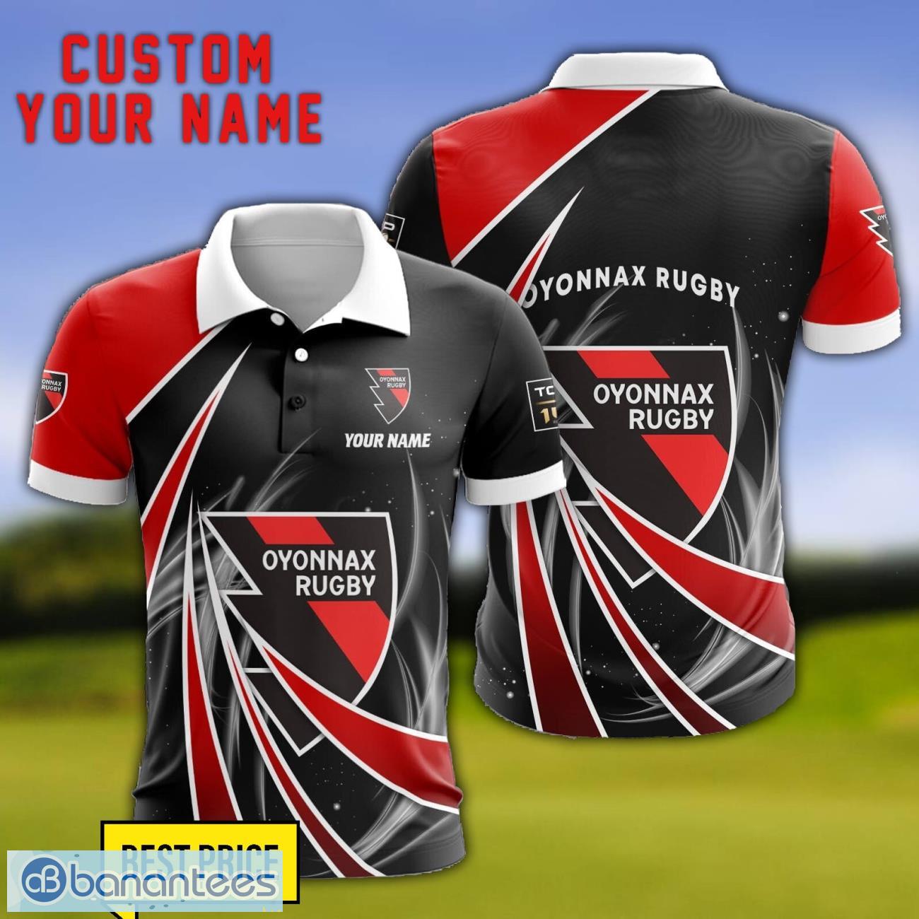 us oyonnax personalized name 3d polo shirt gift for sport golf lover image US Oyonnax Personalized Name 3D Polo Shirt Gift For Sport Golf Lover Product Photo 1