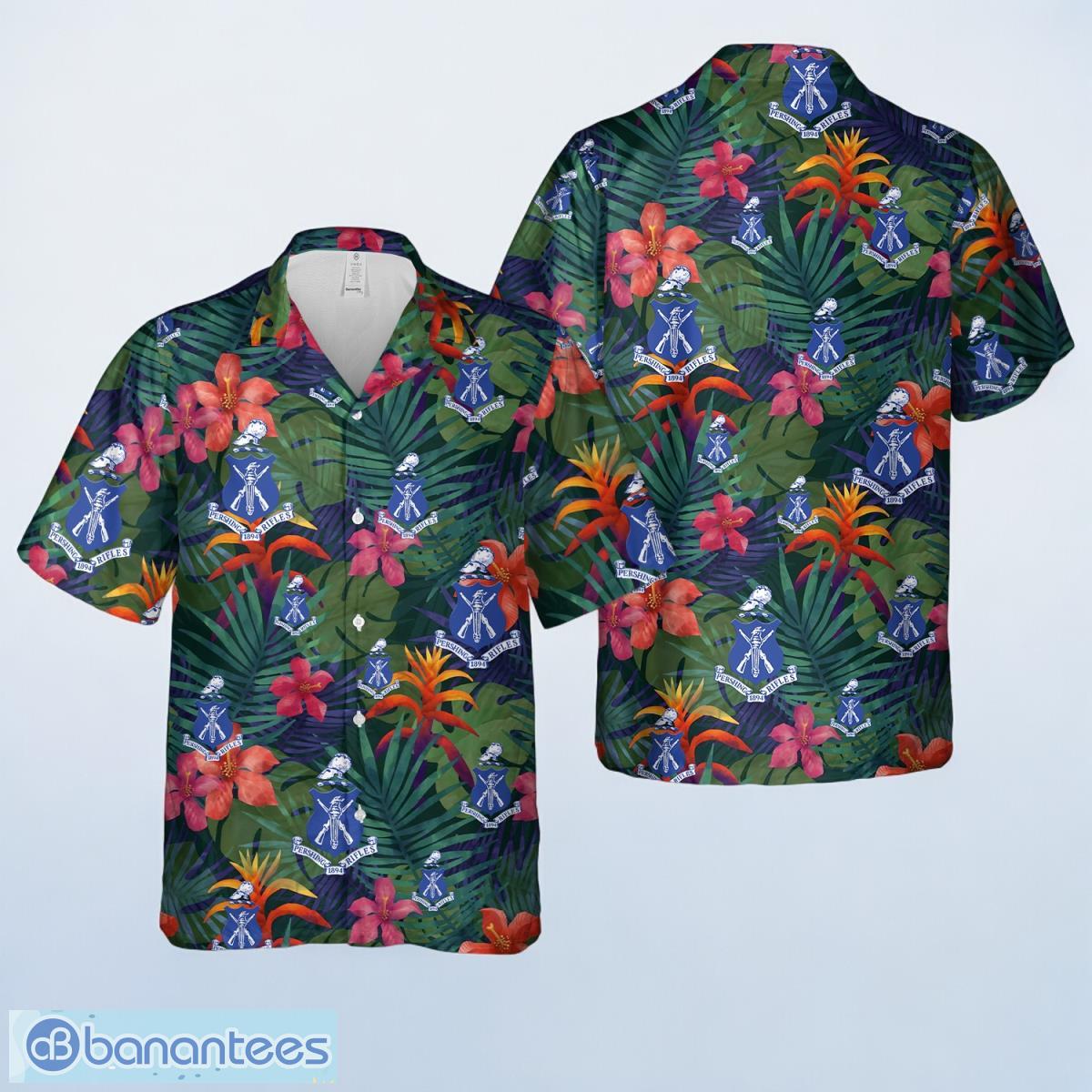 US Pershing Rifles Hawaiian Shirt - Banantees