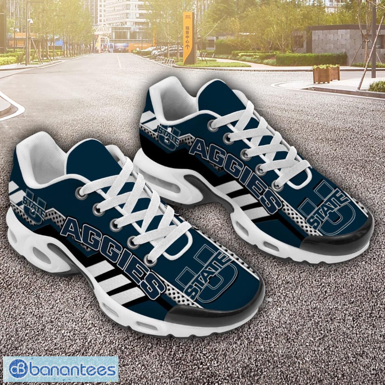utah state aggies tn shoes sports team gift air cushion sports shoes for men women image Utah State Aggies TN Shoes Sports Team Gift Air Cushion Sports Shoes For Men Women Product Photo 1